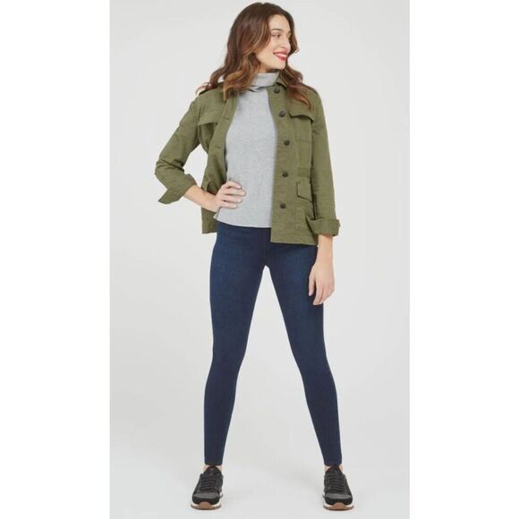 SPANX Jean-ish Ankle Leggings Size S/P - Picture 1 of 3